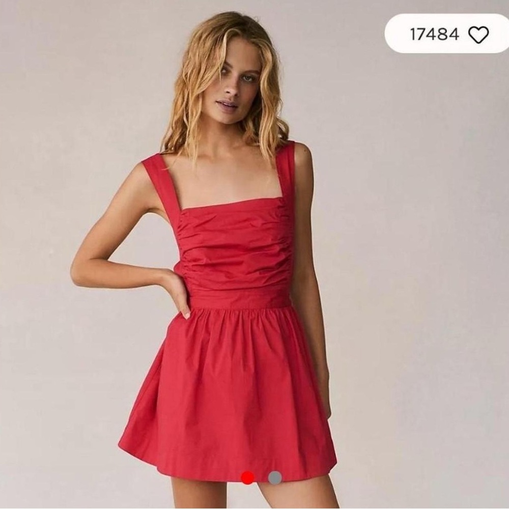 Free People Red Mini Dress